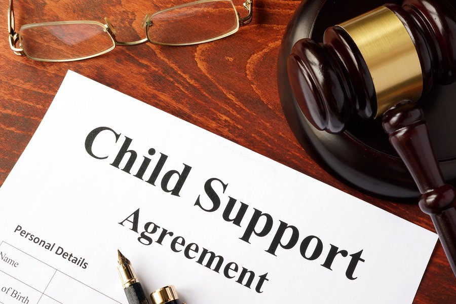 by child support