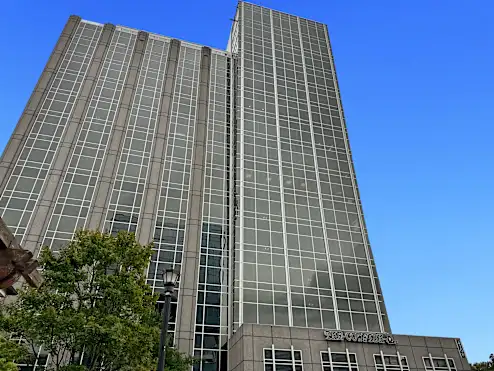 CAPTRUST Tower at 4208 Six Forks Road in Raleigh, where the Kurtz and Blum North Hills office is located